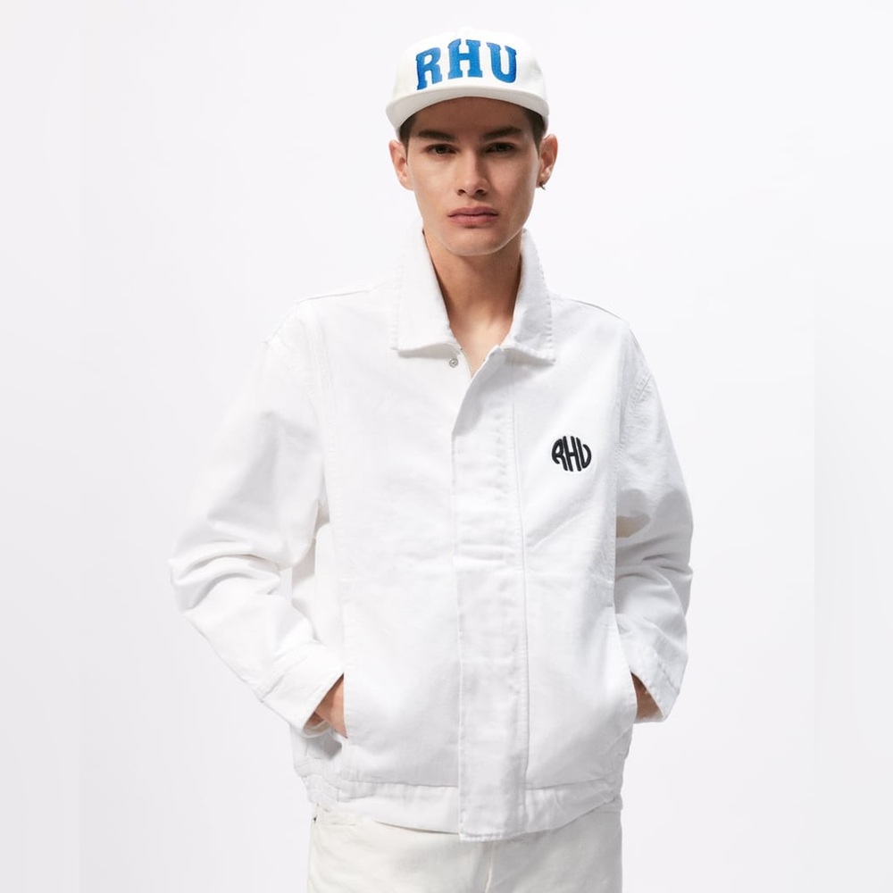 CROPPED DENIM JACKET X RHUIGI